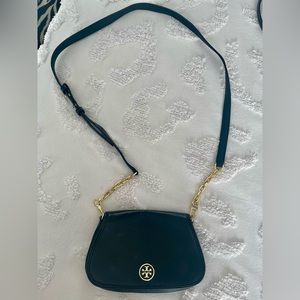 Tory Burch small black cross-body purse